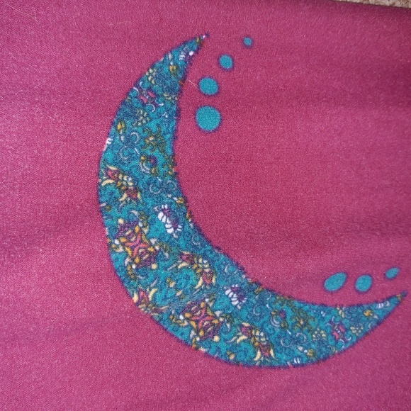 LUALROE | TC Rosa/burgundy SOFT leggings - Picture 2 of 5